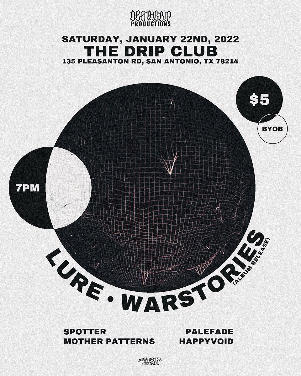 ❗️TOMORROW❗️
WARSTORIES ALBUM RELEASE 
Don’t miss out on this stacked show. Only $5 to get in! We highly recommend you attend this show wearing a mask. Stay safe. Stay warm. Let’s support all these amazing bands and celebrate <a href="/WARSTORIES210/">WARSTORIES</a>’s album release!