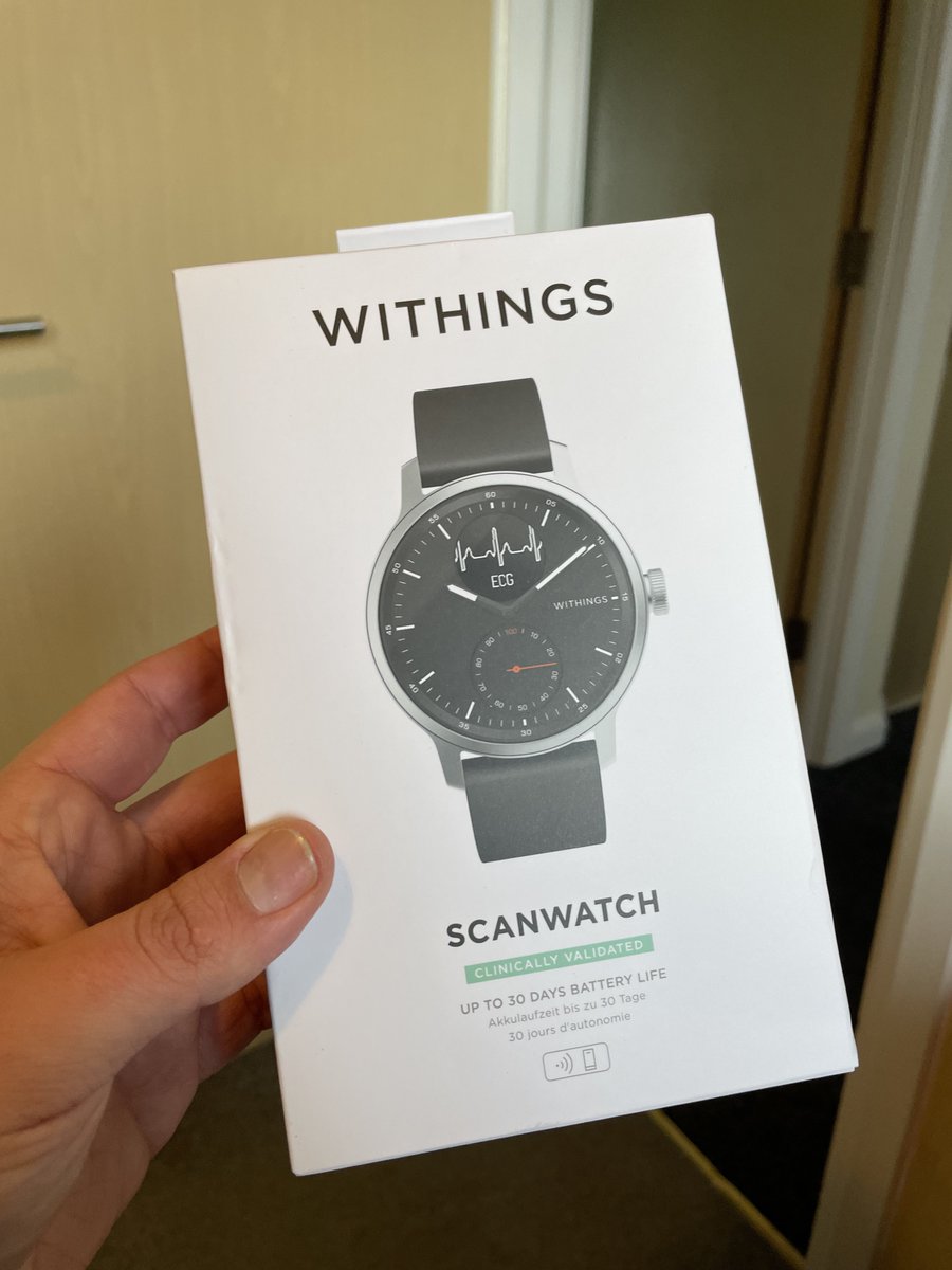 New watch day #withingscommunity @Withings