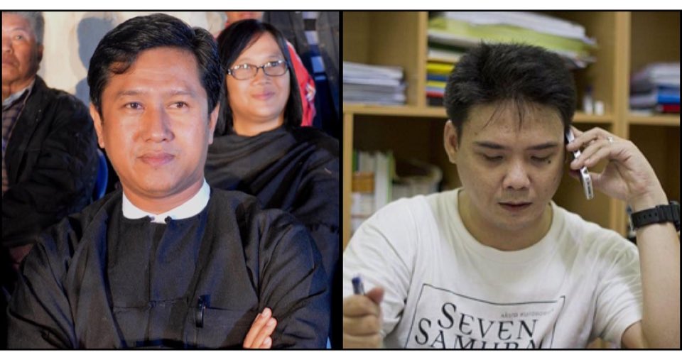 88 students leader Ko Kyaw Min Yu (aka) Jimmy &amp; NLD MP Ko Phyo Zeyar Thaw, were sentenced to death by the SAC Terrorist Group today after being detained for several months.

#WhatsHappeninglnMyanmar #2022Jan21Coup