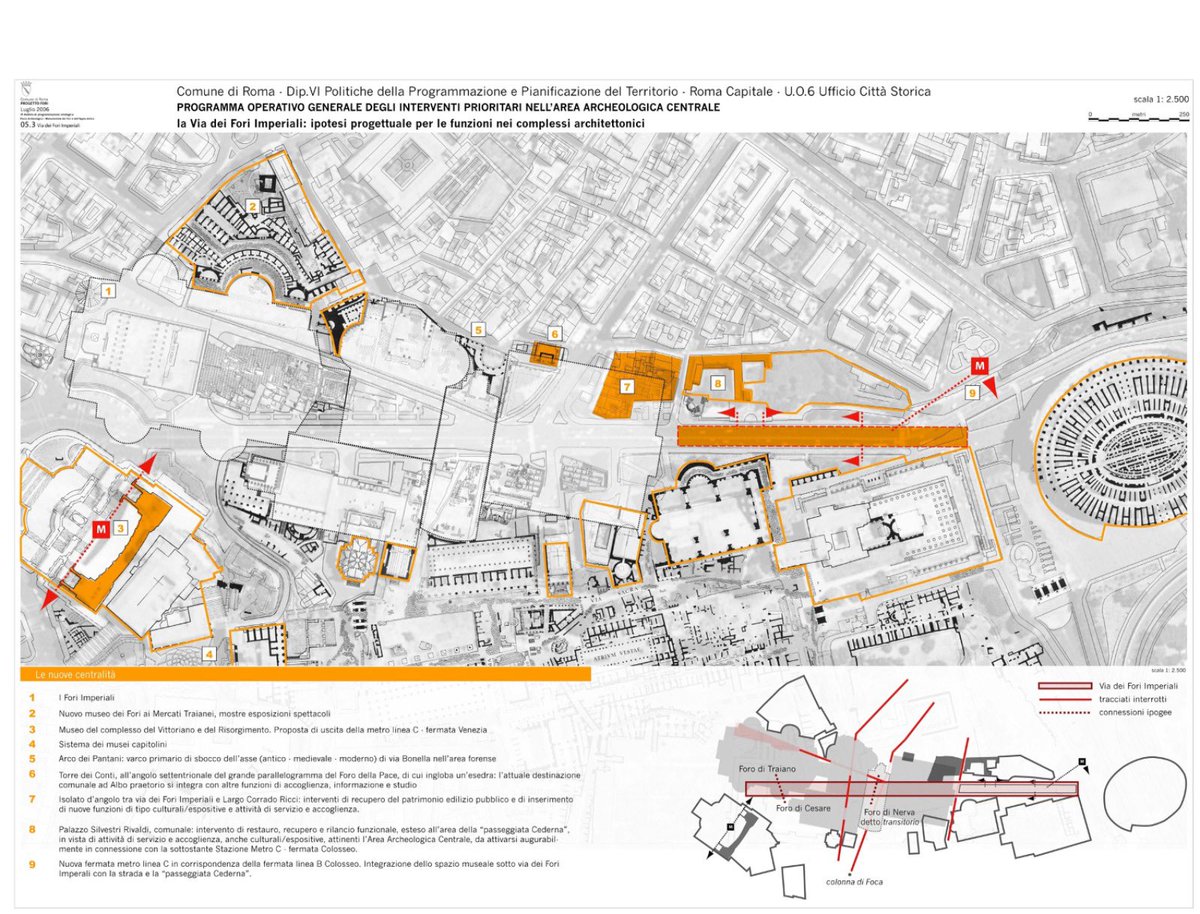 Negli atti del Comune di #Roma entra il Progetto Fori, grazie a un emendamento approvato ieri in Assemblea Capitolina, che abbiamo presentato noi di Roma Futura e fatto proprio da tutta la maggioranza.
Di questo progetto sono anni che se ne parla ➡️ bit.ly/3KsU5yW