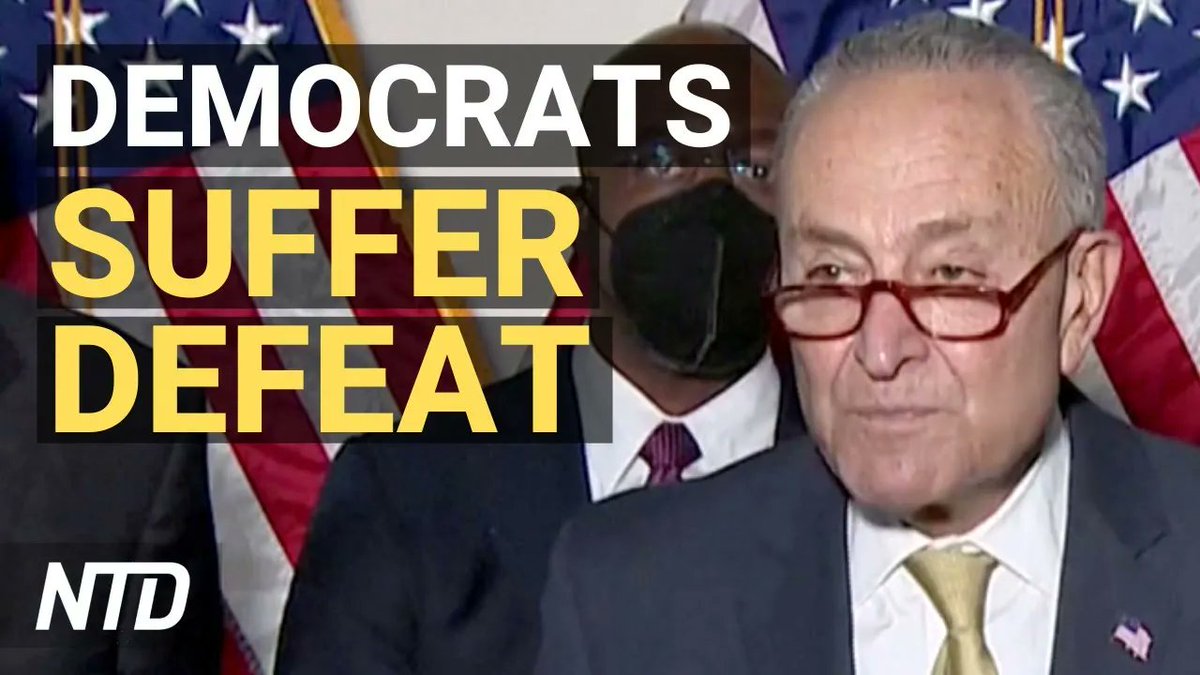 NTDNews's tweet photo. #Democrats Suffer #VotingBill Defeat After Rule-Change Push Fails; Majority Disapprove of #Biden: Poll
🔥WATCH HERE👉 https://t.co/ZhGlc5KY6q https://t.co/0z9bpOFRf5