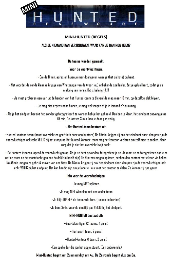 JSJohanPeters's tweet image. Mijn dochter (13) speelt bij haar feestje haar eigen ontworpen MiniHunted. Interesse? DM #coronaproof  #huntedNL... 
@SanderSchaepman @selmarsmit @DeniseVitamind .