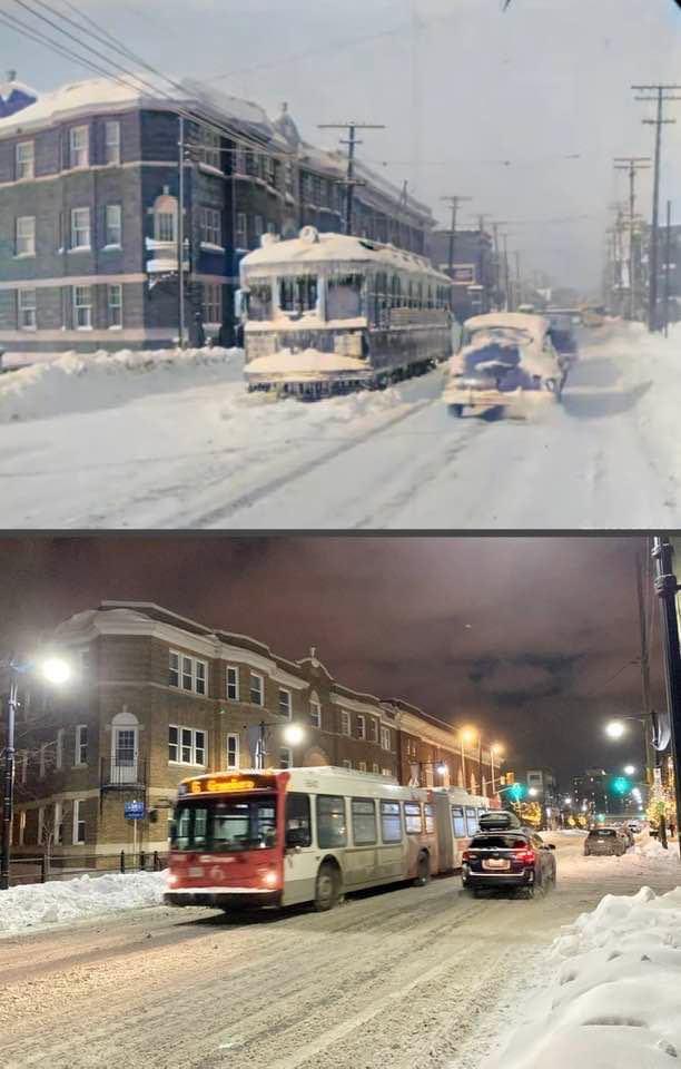 PaleoDom's tweet image. 1942 v. 2022
#TorontoSnowStorm