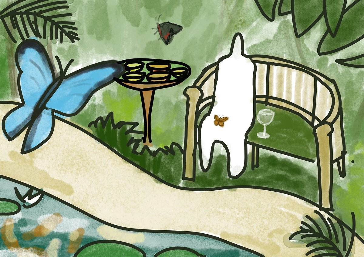 LukeSquared_'s tweet photo. Excited to be revealing our new spec campaign for Sipsmith - The Butterfly House! We wanted to create a luxurious event space where guests can enjoy some sipping solitude away from the hustle and bustle of the city. 

Check out more of the campaign here: https://t.co/AWnTC6LrWA https://t.co/Wp2LNo5tbm