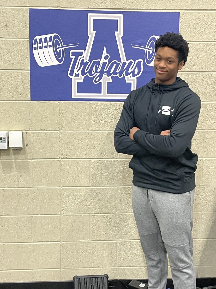 <a href="/CSnipes30/">Christian Snipes</a> making Trojan Strong Power Club in all 3 lifts! 1st One!
#ChooseGreatness