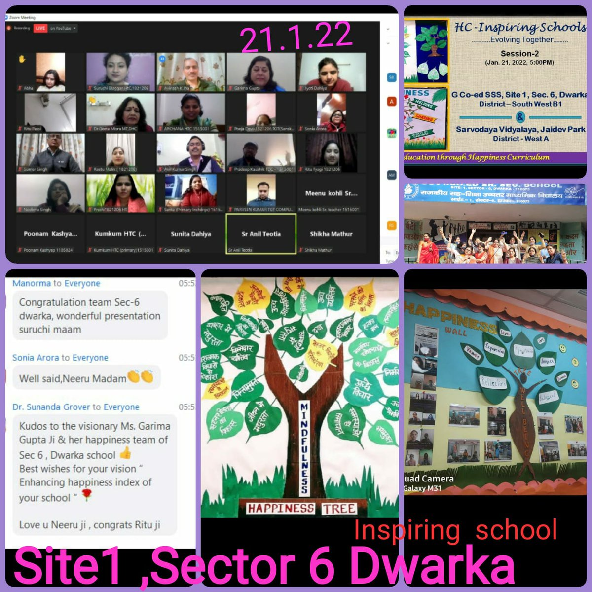 BlagganSuruchi's tweet photo. Another memorable day in Journey of Happiness curriculum ...Represented my school in Inspiring  school Group..gratitude God ❤️ ❤️ @3E_Happiness @DrAnilKumarTeo2 @gupta_iitdelhi @RituTyagi2907 @Neerup86 @avinashjha_dli @antu300a @Rajeshhappiness @arya_preetu @LetsTalkEdun https://t.co/fyqhbfvKl6
