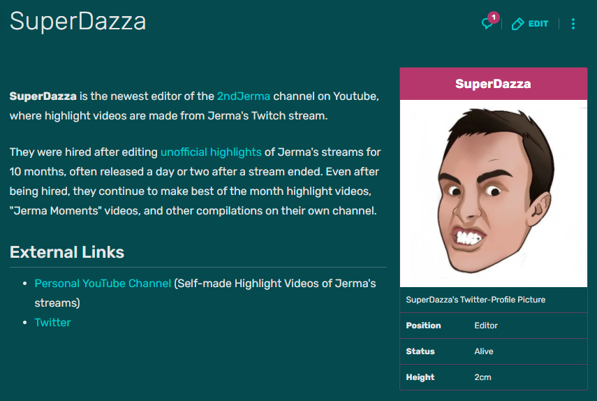 TheSuperDazza's tweet photo. Who leaked my real height?? https://t.co/PZTvBBduX1