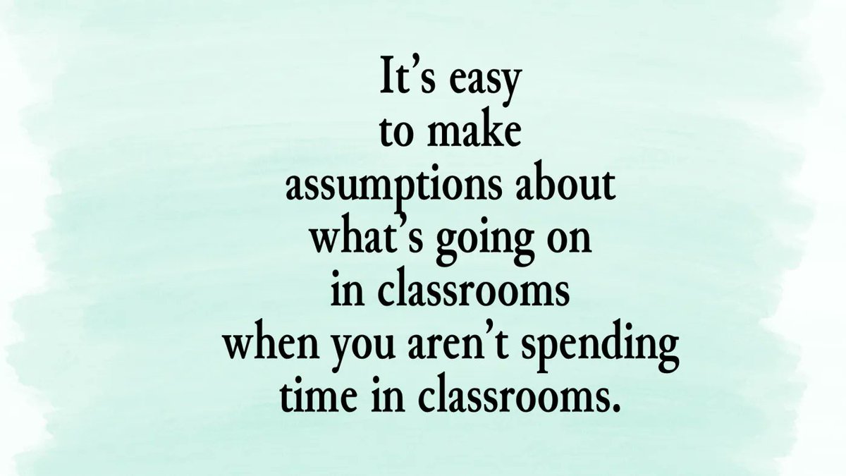 gcouros's tweet image. "It’s easy to make assumptions about what is going on in classrooms when you aren’t spending time in classrooms.

Go see for yourself. There is so much good happening out there if you simply go look for it."

See for Yourself by @Meghan_Lawson 

buff.ly/3tnKp2y