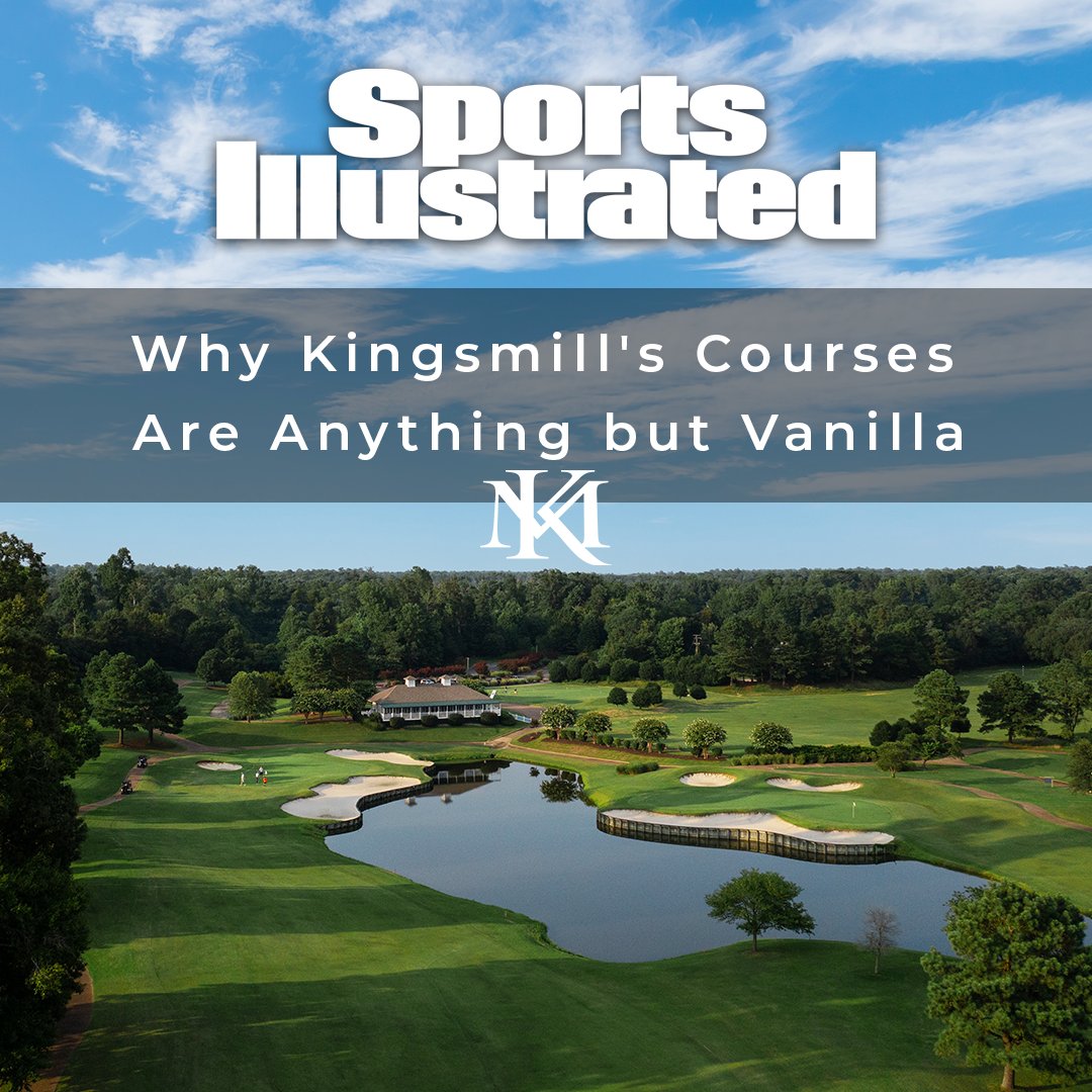 Take a deep dive into Kingsmill's 54 holes of golf with Sports Illustrated that will help you find your flavor. 

Read full article bit.ly/3qFr8rR #FairwayFridays