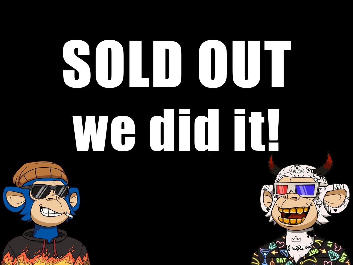 Teen Ape Gang Mutants (Genesis Sold out) tweet media