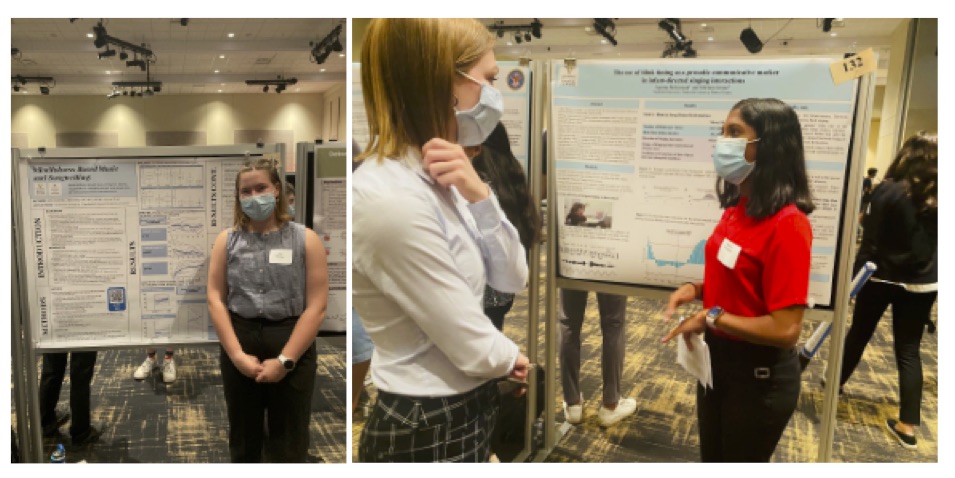 There are also many fantastic undergraduates training in the Music Cognition Lab! Lab members Zoe Crawley (Cognitive Studies '22) and Aparna Srinivasan (Neuroscience '23) share their ongoing work at the <a href="/VanderbiltU/">Vanderbilt University</a> Undergraduate Research Fair last fall:
