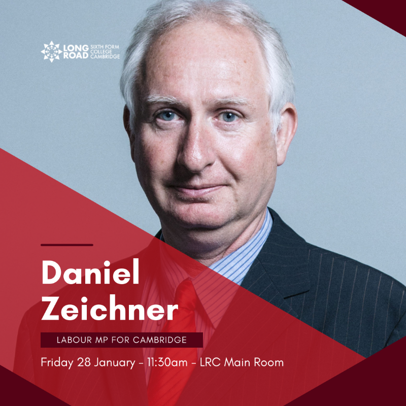 LR6FC's tweet photo. We are very excited to be welcoming @DanielZeichner on campus next Friday to talk to us!
Come along and join us in the LRC Main Room at 11:30am π
#LongRoadLife #BeLongRoad #PoliticsTalk https://t.co/Lkpf75B1Pm