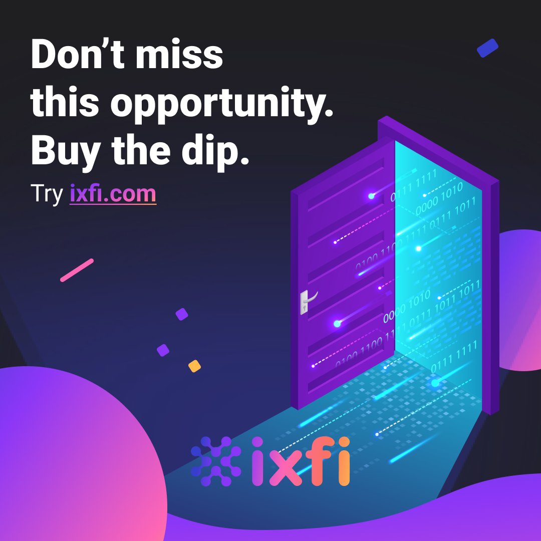 ixfiexchange's tweet photo. If you were waiting for a sign, this is it.🔥❤
Don't miss this opportunity.⏳

#IXFI #IXFIofficial #exchange #crypto #finance #financialeducation #banking #cryptocurrency #BTC #ETH #blockchain #trading #cryptoexchange #exchangeplatform #invest #investments #investing https://t.co/uX11DW99H8