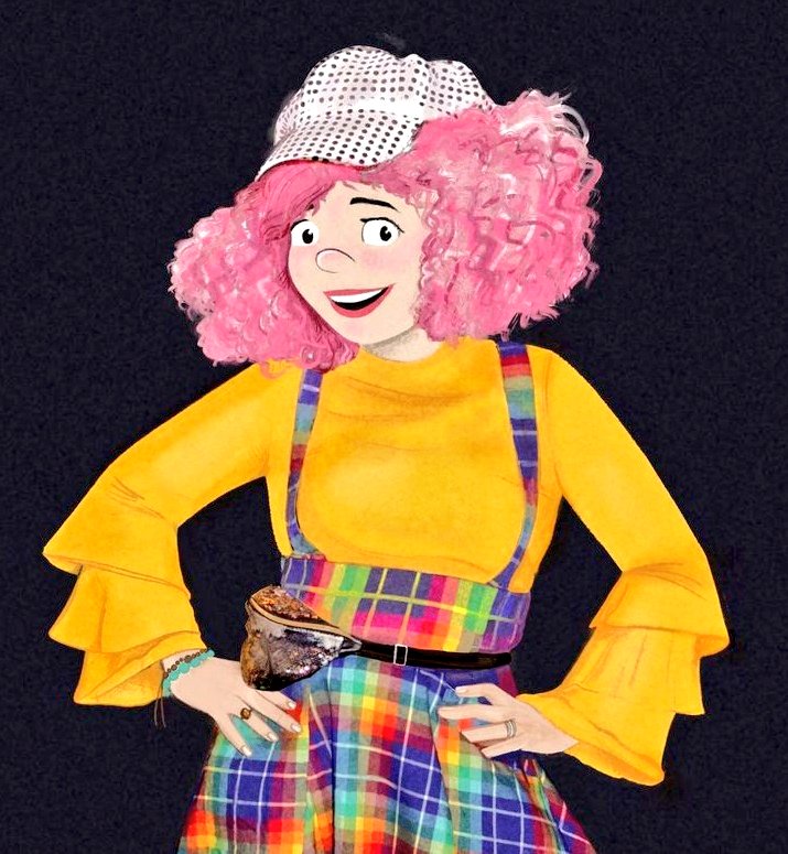 Meet Daisy Pathfinder, i can't wait to bring her to the stage and into our pictures story  books. #brushandbrewillustrations