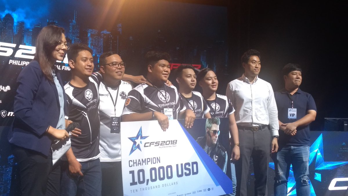 ExecrationGG's tweet photo. Before SIBOL Games start, lets take a look back the @CrossfireStars Philippines Defending Champs! 🖤💙

#ExeShot #CrossfireStars #Throwback https://t.co/6idOd8N9eU