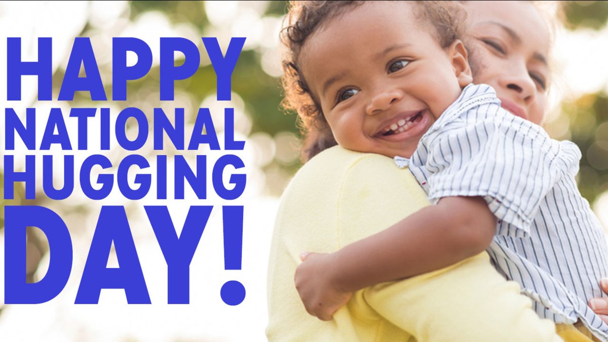 Happy National Hugging Day!
Did you know that hugs release the happy hormone called oxytocin, reducing cortisol, which is the stress hormone? Hugs can also help regulate blood pressure, heartbeats, depression, anxiety, and frustration, along with raising a person's spirit.