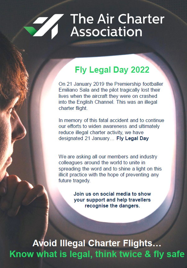 theaircharter's tweet photo. Remember the tragedy. Highlight and stop illegal charters #flylegalday #theaca 

Thank you to all our members and industry partners for their support in sharing our message to raise awareness. https://t.co/gfDUhyep0p