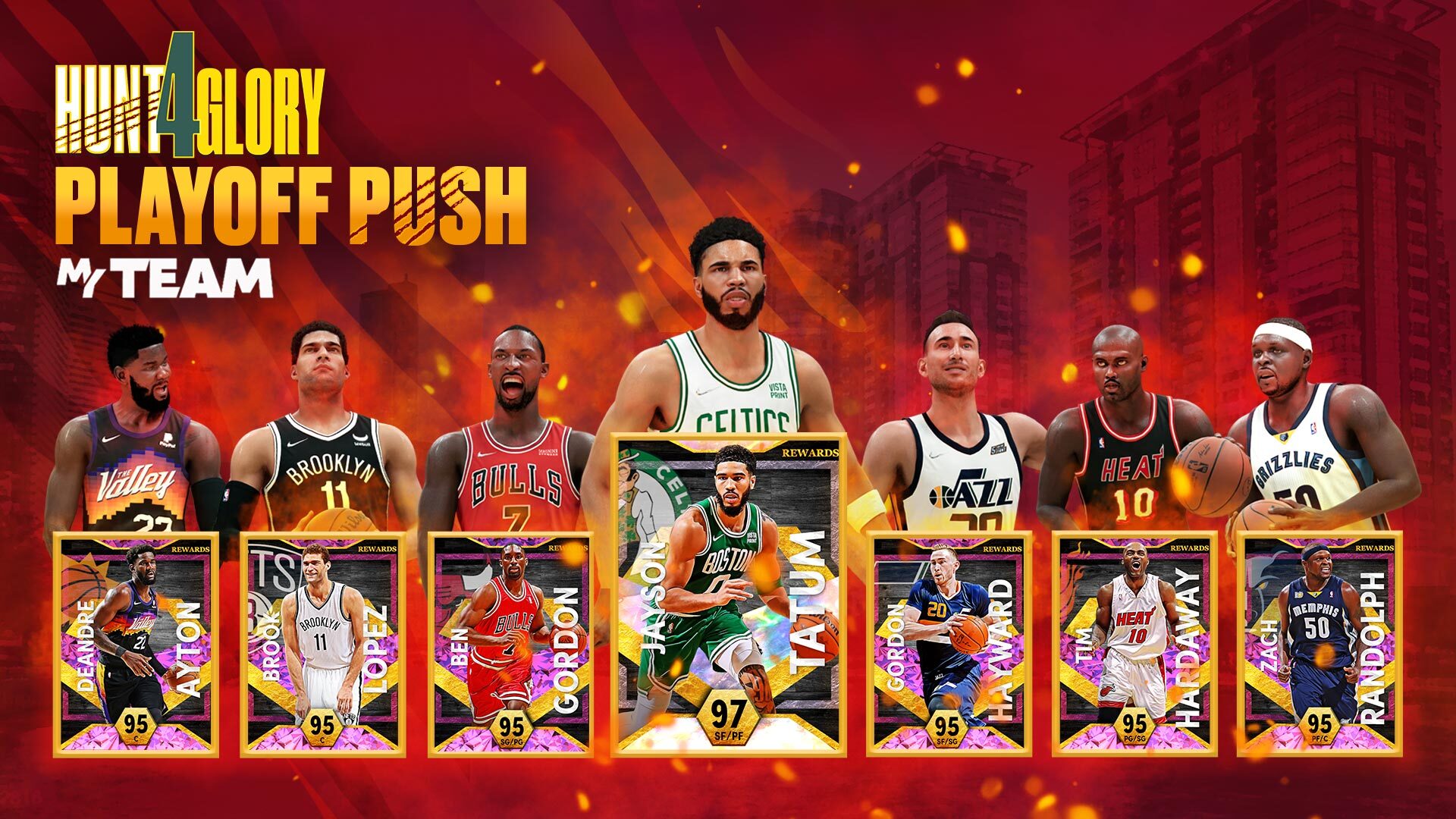 NBA 2K MyTEAM on Twitter: "Hunt 4 Glory: Playoff Push Agendas are live