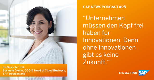 Ein neues Jahr voller spannender Themen. Wie stellen wir uns den Anforderungen an Nachhaltigkeit? Wie kann #RISEwithSAP Unternehmen nach vorne bringen? Das und mehr erfahren Sie im SAP News Podcast. Zu Gast: SAP-COO Susanne Diehm bit.ly/3FOw6qr