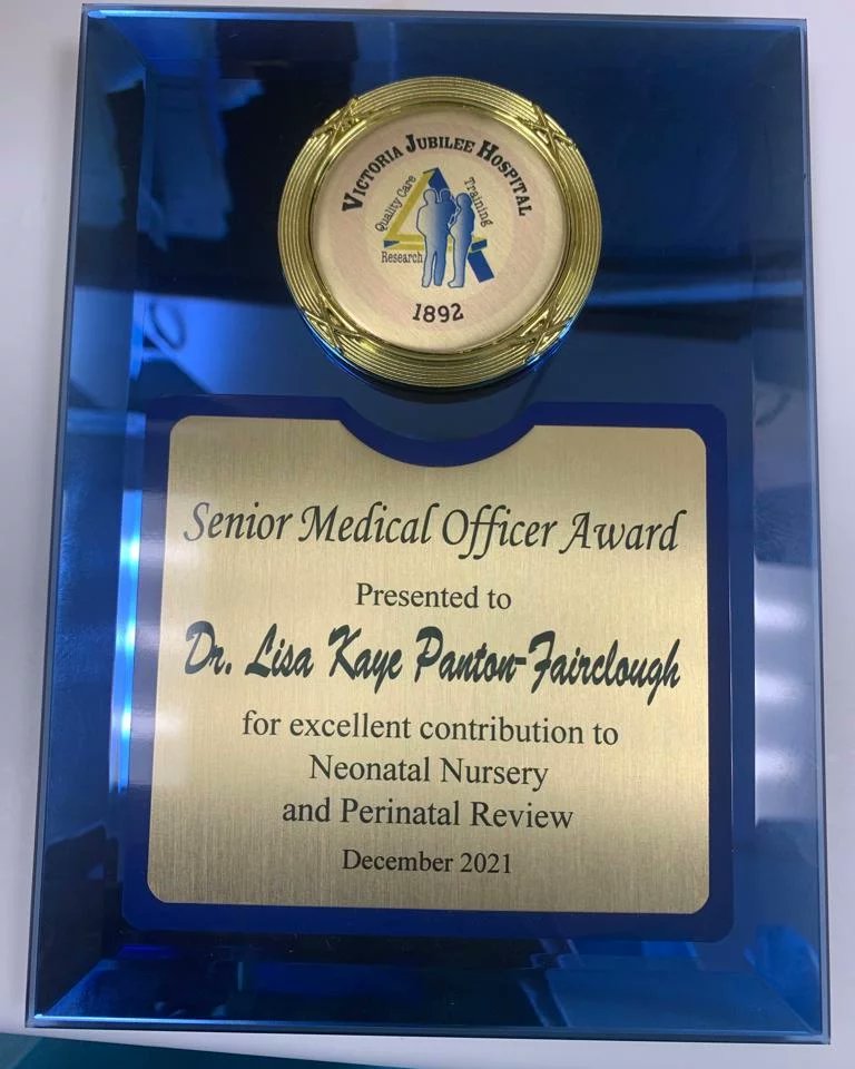 theserhajm's tweet photo. CONGRATULATIONS to our medical doctors and other staff members at the Victoria Jubilee Hospital (VJH) who were recognized for their oustanding contribution and dedicated service in 2021. #teamSERHA #welldone #congratulations🎉 @themohwgovjm @christufton @wentworthcharles https://t.co/yI6ekMeTD9