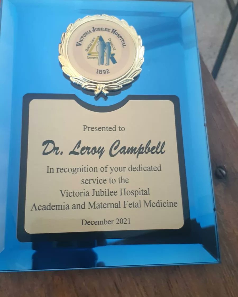 theserhajm's tweet photo. CONGRATULATIONS to our medical doctors and other staff members at the Victoria Jubilee Hospital (VJH) who were recognized for their oustanding contribution and dedicated service in 2021. #teamSERHA #welldone #congratulations🎉 @themohwgovjm @christufton @wentworthcharles https://t.co/yI6ekMeTD9