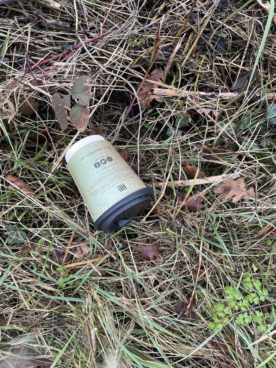 You’d like to think that the person who shops at &amp; supports a local farm <a href="/FenFarmDairy/">Fen Farm Dairy</a> would also have an appreciation of the countryside. Sadly not. 3 discarded coffee cups on one very rural stretch of road #takeithome #norfolk