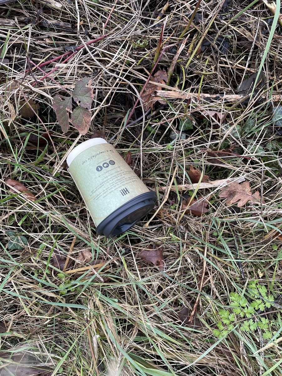 You’d like to think that the person who shops at & supports a local farm @FenFarmDairy would also have an appreciation of the countryside. Sadly not. 3 discarded coffee cups on one very rural stretch of road #takeithome #norfolk