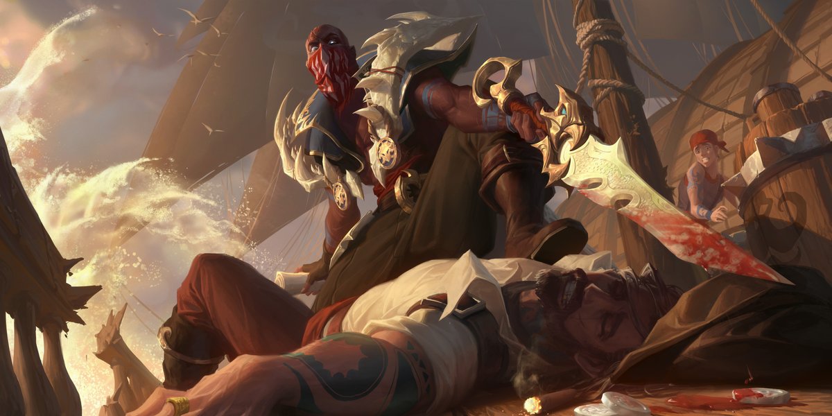 Pyke-fanart🤩I LOVE PYKE