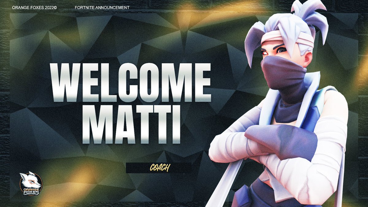 OrangeFoxesDE's tweet photo. Welcome @MustermannMatti as our new Fortnite Coach!
#OFXcourse 📖🦊📈 https://t.co/RZm74kYsb9