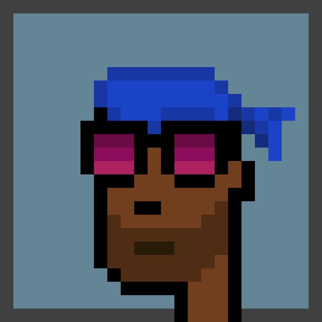 I did a thing! I am a phunky #phunk not <a href="/NotLarvaLabs/">Not Larva Labs🪞</a> ✊🏾