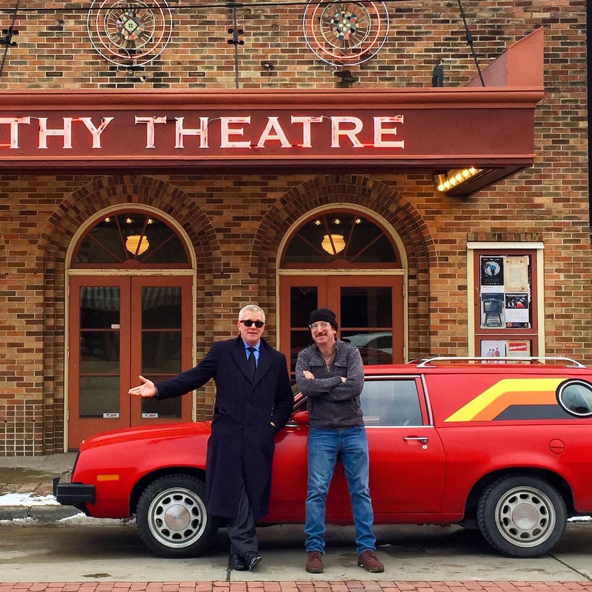 February 2020. One of the last cool things that happened before Covid switched on. Anthony Michael Hall took a picture with me!