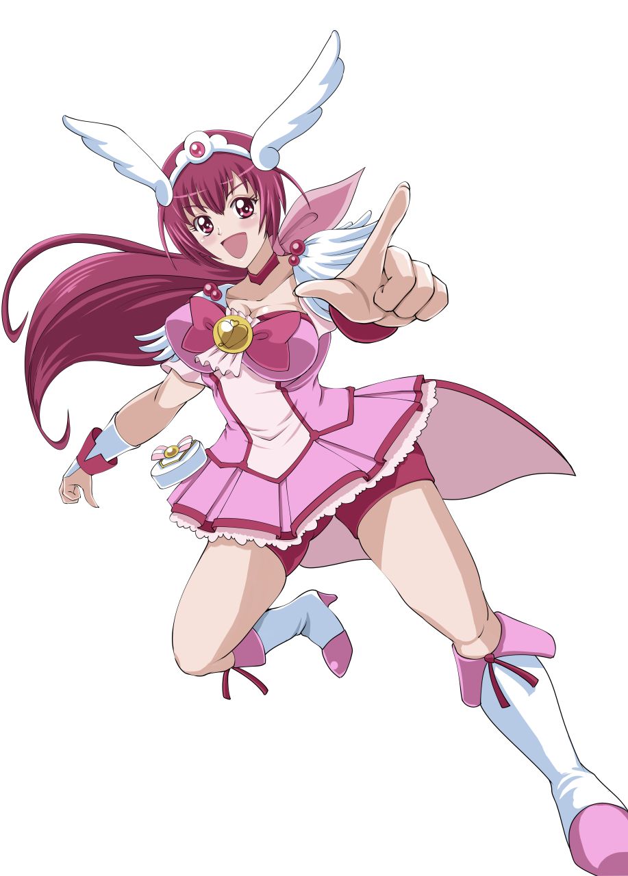 旅人のりん C101金東ム41b これで３月の本の表紙イラストがだいたい形になる プリキュア化した育代 ママンを仕上げて 碧ママンと一緒にレイアウト 大きさはスマートオブジェ化したので微調整です 星空育代 T Co X9npiujxqs Twitter