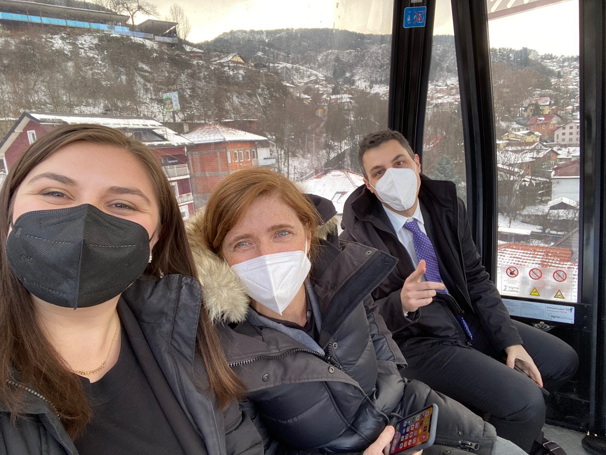 isabellablecha's tweet photo. I’ve had a great time seeing and learning about Bosnia and Herzegovina. I’m looking forward to the next time I can explore (and ride the cable car again)! #TurizamBiH https://t.co/krSVbdk8Zn