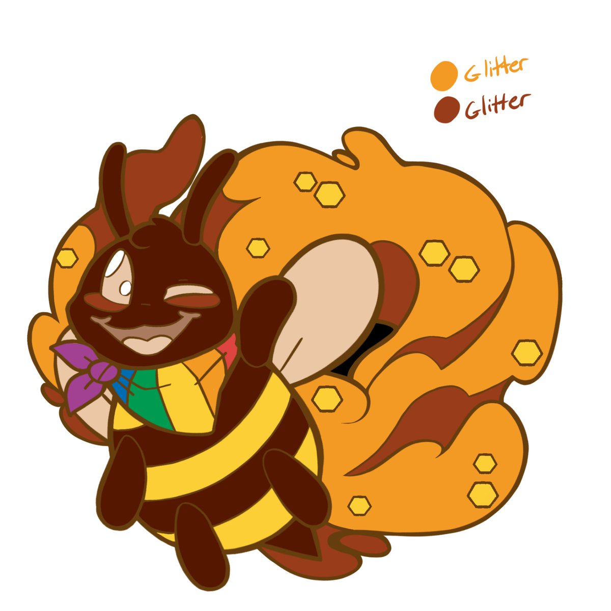 FurverseStudios's tweet photo. Check out Buzzy's plushie KS! Isn't it the cutest bee?!

If the stretch goal is made, there are enamel pins, including one we made! https://t.co/fSleJob4rg