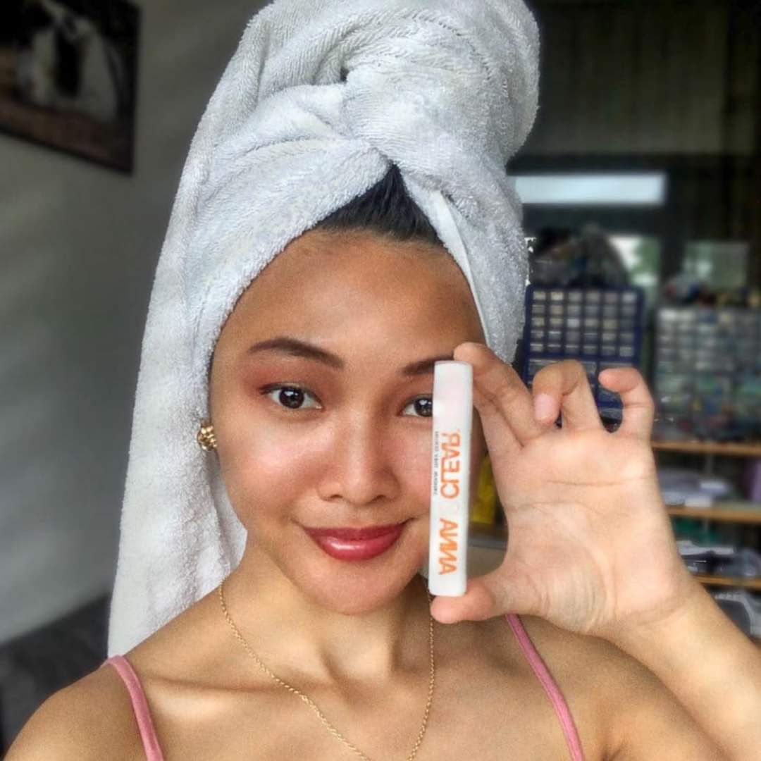 AnnaisclearNL's tweet image. We love your happy skin @mutiaoktv ✨ With Anna is Clear®, you thus reduce the risk of pimples, blackheads, and skin damage.

#annaisclear #skinserum #faceserum