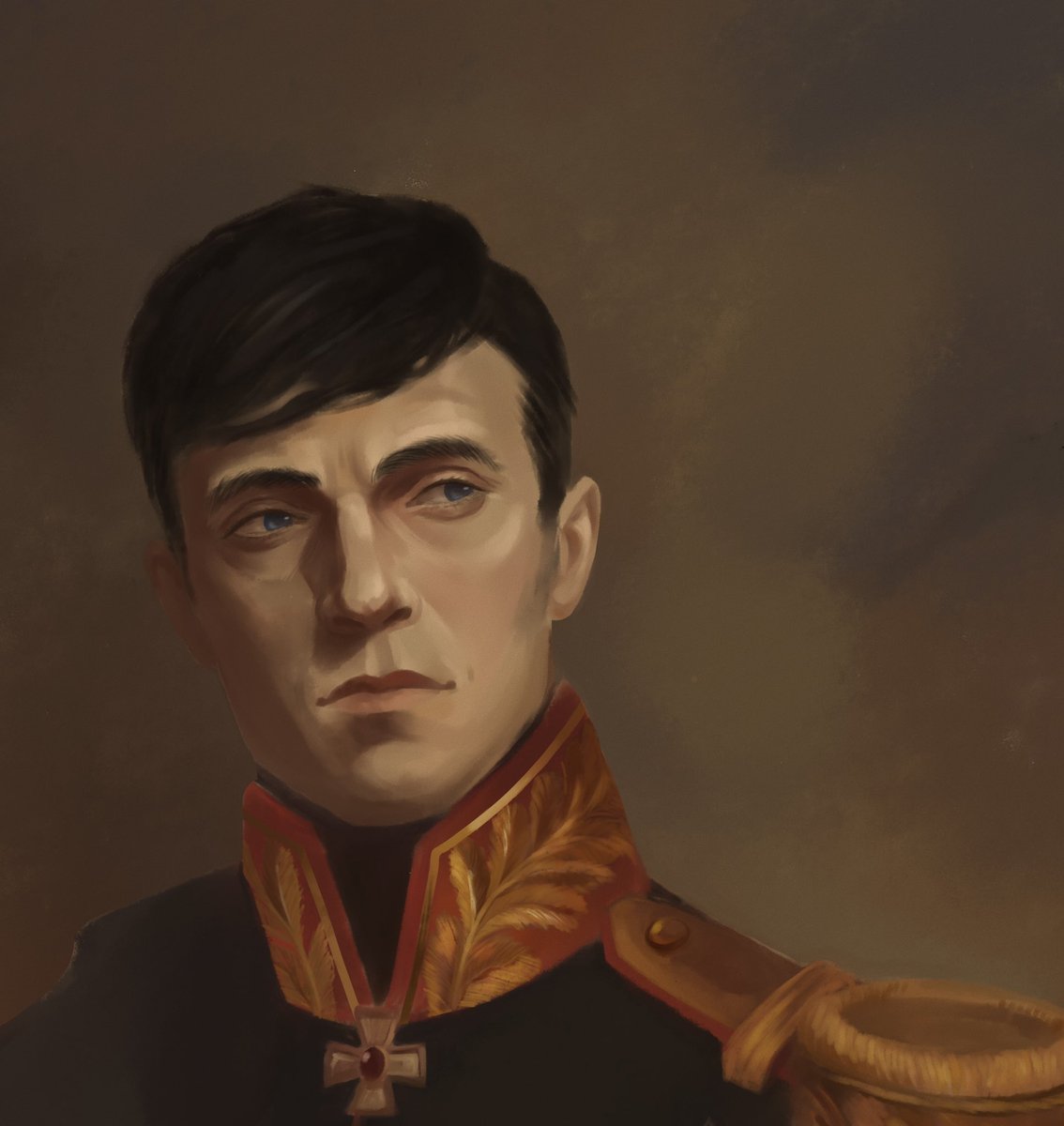 Заспойлерю ещё чуток, тк горжусь листьями на мундире и тенями на лице🥴
#импровизация #импрофандом #арсенийпопов