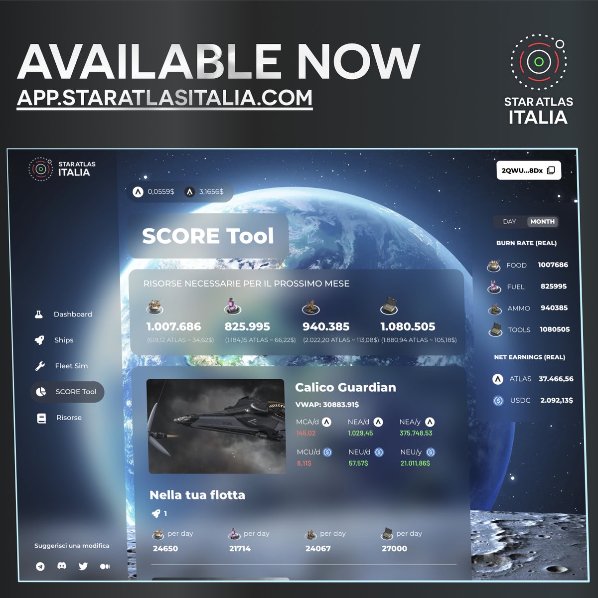 Star Atlas Italia tweet media
