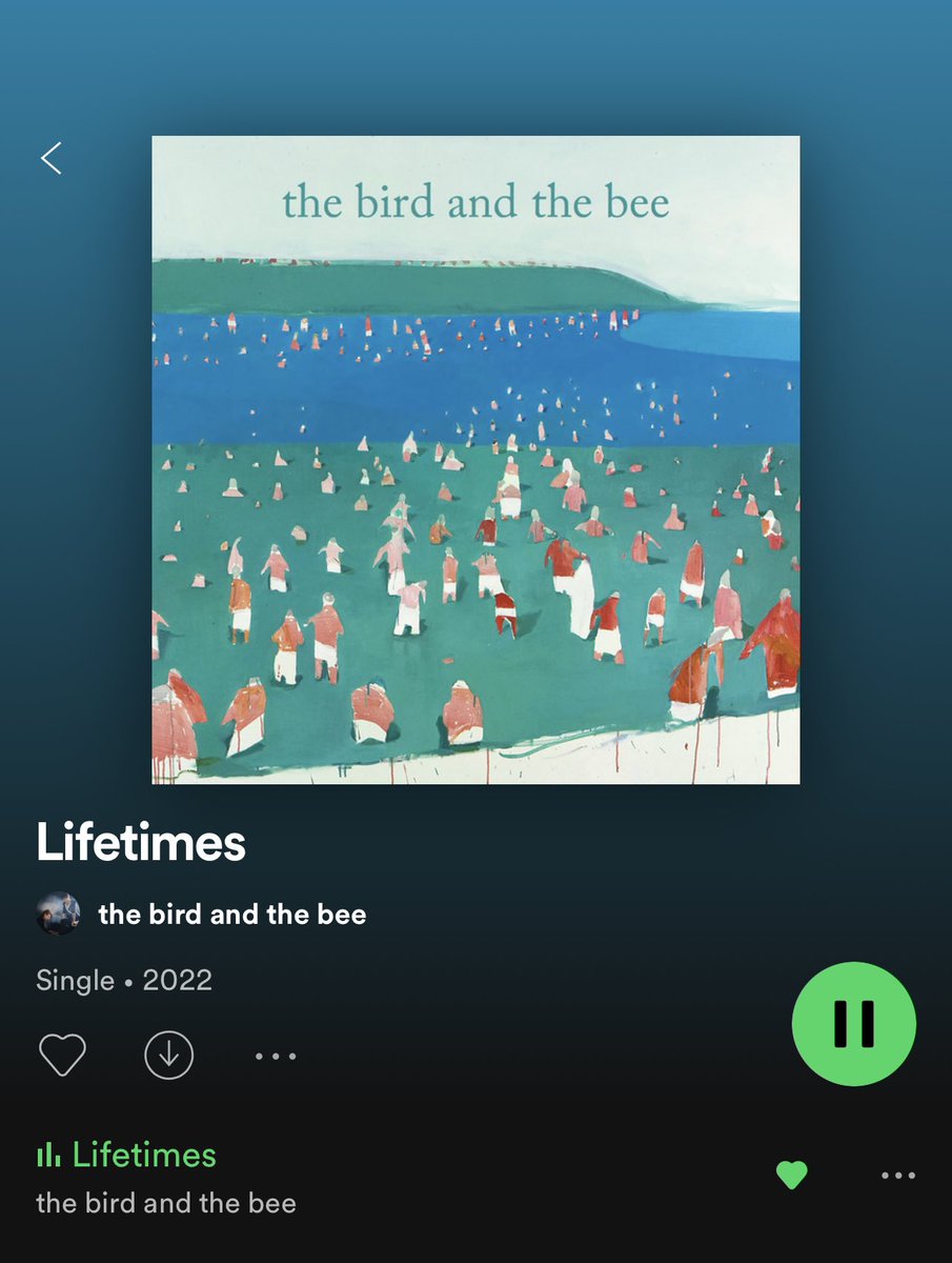 MidwayEchoes's tweet photo. Whoa! New @birdnbeemusic single today! Was not expecting this and I LOVE IT! #AgainAndAgainAndAgain https://t.co/cUyGAJvJ2G