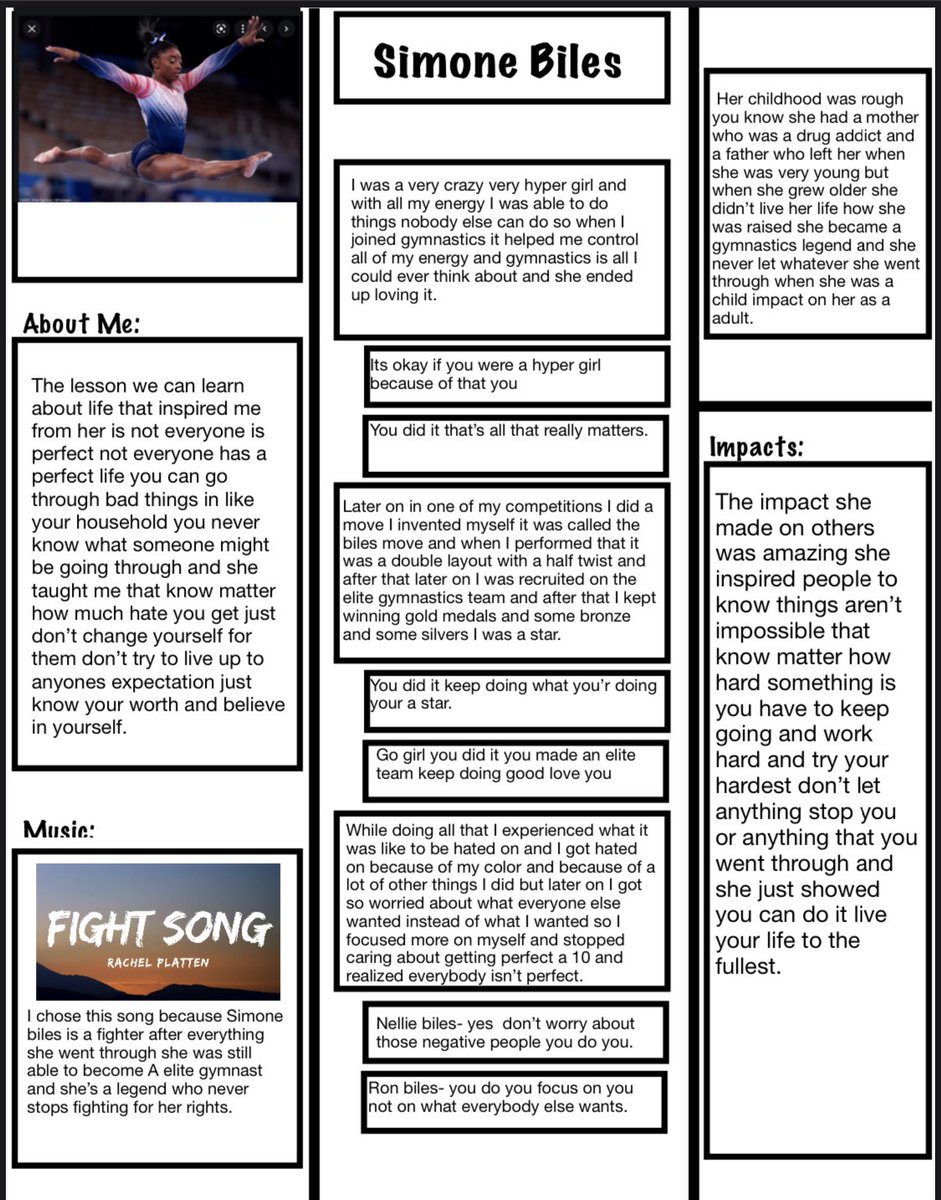 Emma Weatherly,M.Ed (@emma_weatherly) on Twitter photo π Look at this amazing <a href="/AppleEDU/">Apple Education</a> pages project! Our 7th grade students are working on characterization by looking at <a href="/Simone_Biles/">Simone Biles</a> and her legacy. @RossRebelsEPISD <a href="/ELPASO_ISD/">El Paso ISD</a> π Look at this amazing <a href="/AppleEDU/">Apple Education</a> pages project! Our 7th grade students are working on characterization by looking at <a href="/Simone_Biles/">Simone Biles</a> and her legacy. @RossRebelsEPISD <a href="/ELPASO_ISD/">El Paso ISD</a>