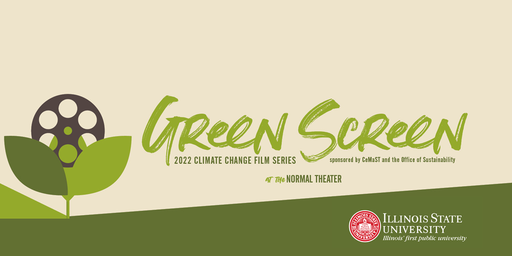 redbirdimpact's tweet photo. The final film in the Office of Sustainability and @ISUCeMaST Green Screen Film Series takes place Tuesday at 7 p.m. at the Normal Theater. Join them for a free screening of "2040." #RedbirdImpact #GreenScreen https://t.co/7qL4uDp6uK