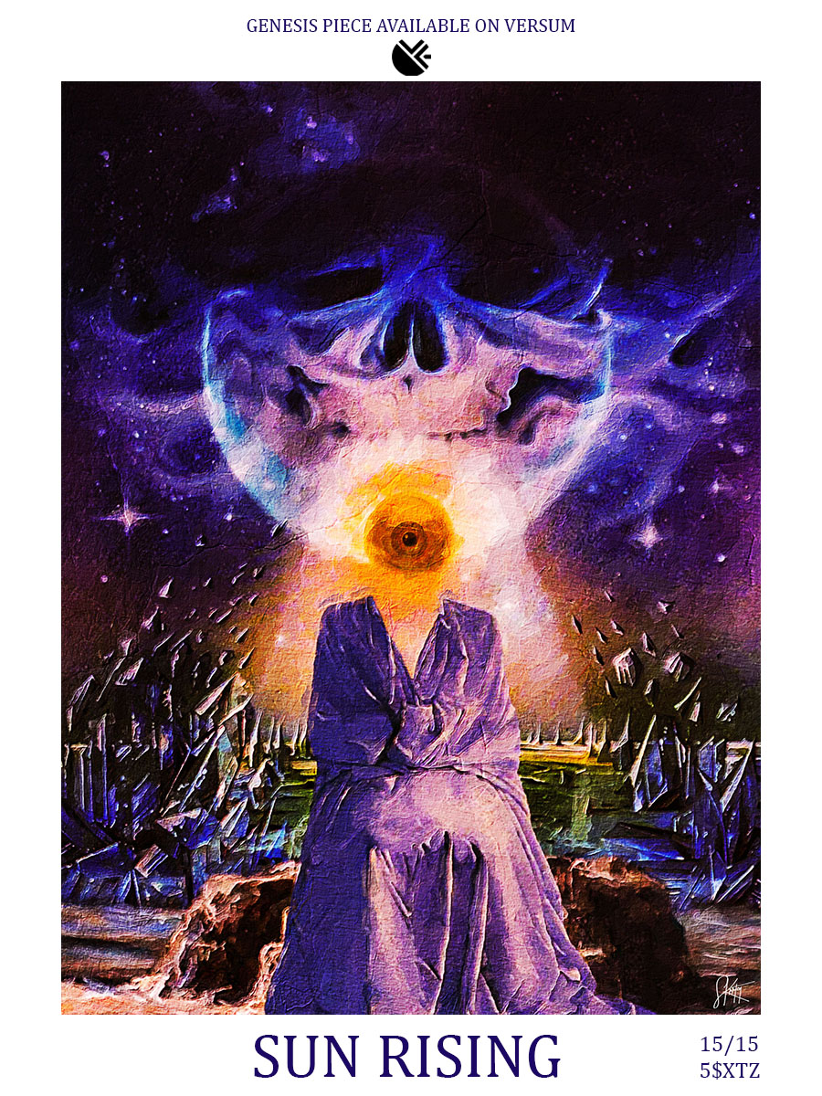 SkrrTey's tweet photo. You can collect now my genesis on Versum !
"NEW SUNRISING" 15/15 at 5 $XTZ each
https://t.co/sKRabSIiCo https://t.co/ShV5n81eNn