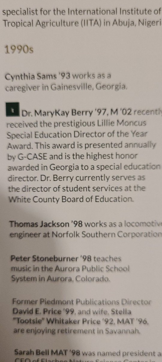 Swing1A's tweet photo. Way to go fellow Piedmont Alums and WC Colleagues! @Dr_Octavius77 @WCSSCurr https://t.co/B2SL7GrAjB