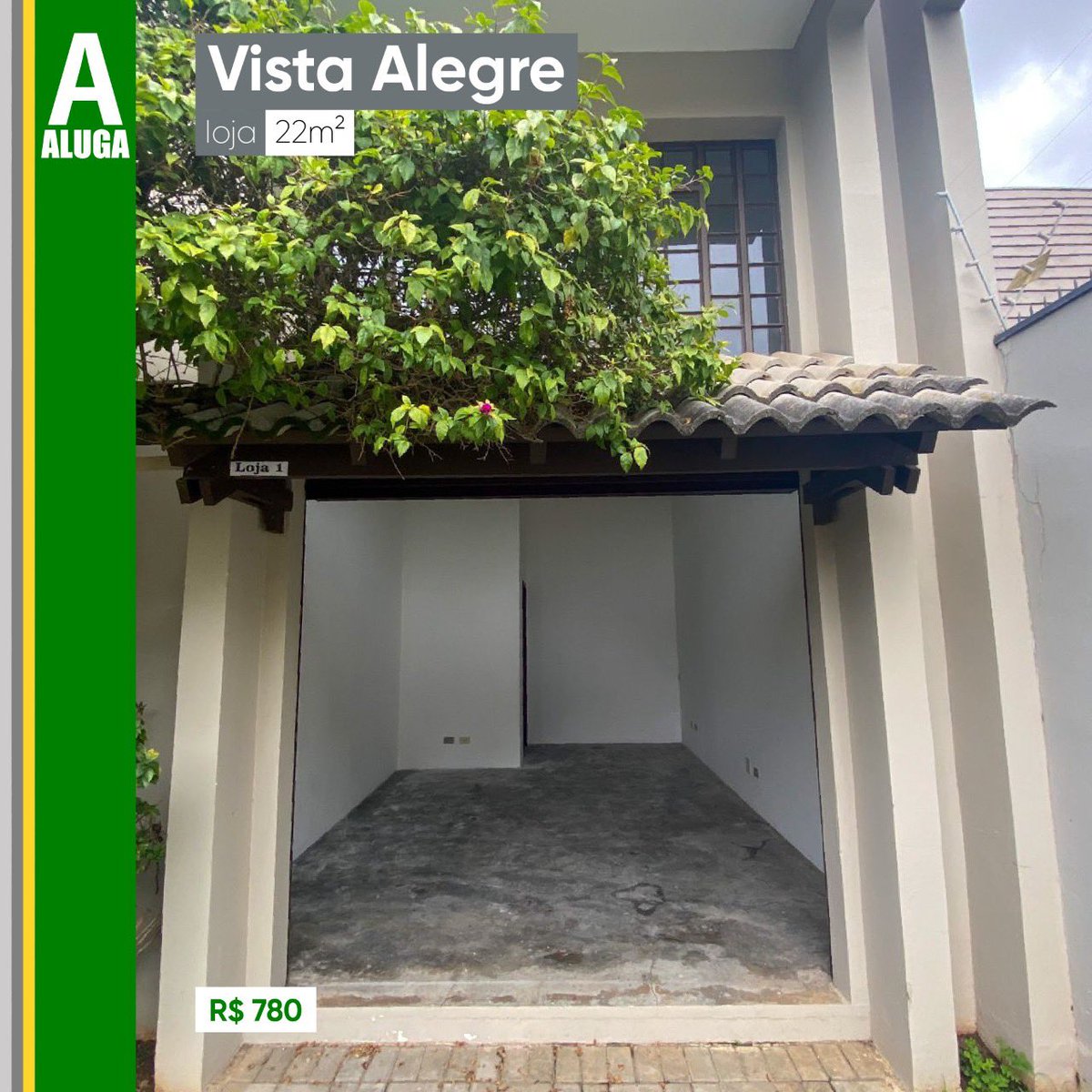 imobLosso's tweet photo. #Aluga 2 Lojas com 22m² cada uma no #VistaAlegre   Ambas com pintura nova, primeira locação, com uma sala e um lavabo, piso com cimento queimado, pé direito alto, com possibilidade de construir um mezanino.  + infos https://t.co/3TEhGLR2Sp  #comercial #loja #locação https://t.co/tg74HHlZSa