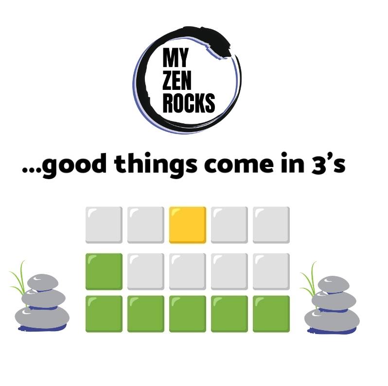 MyZenRocks's tweet photo. Get it in 3... like a set of @MyZenRocks

#minimeditation #funnygifts #thezenguide #balance #focus #wordle #daily #zen #satire #enlightened #focus #giftsunder20 #parody #wellness #novelty #puns #lol #words #wordgame #cards #zenrocks

https://t.co/uFeDbD21WK https://t.co/oEeo3ZGvam