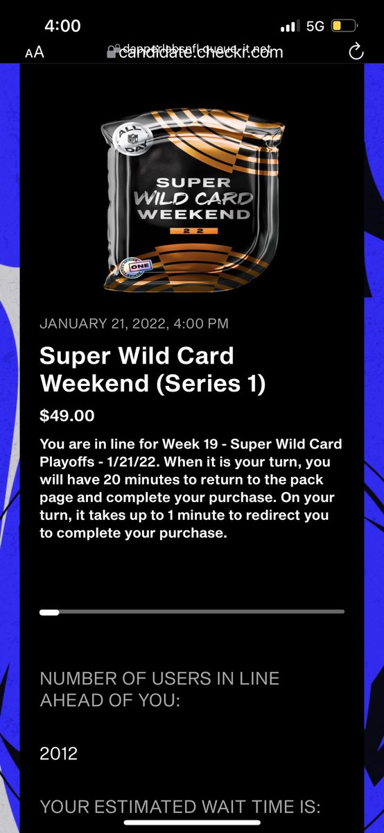 projectben813's tweet photo. LFG your boy is getting a Playoff pack @NFLALLDAY #playoffpack #SuperWildcardWeekend #NFLallday https://t.co/czQEC5cud8