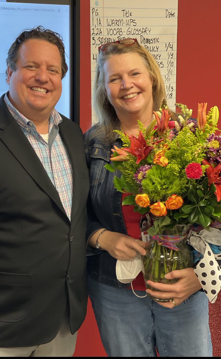 Congrats to our Teacher of the Year Cheryl Mohn. <a href="/Doc_Lowry/">Andrew Lowry, Ed.D.</a> <a href="/WoodCreekJrHigh/">WoodCreek Jr. High</a>