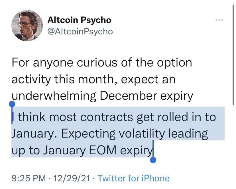 AltcoinPsycho's tweet photo. Aged nicely, trading volatility has been way easier than taking directional bets lately 

Long / Short only strategies are becoming two-dimensional compared to the diversity that options trading allows https://t.co/QBO7Fpm1c9