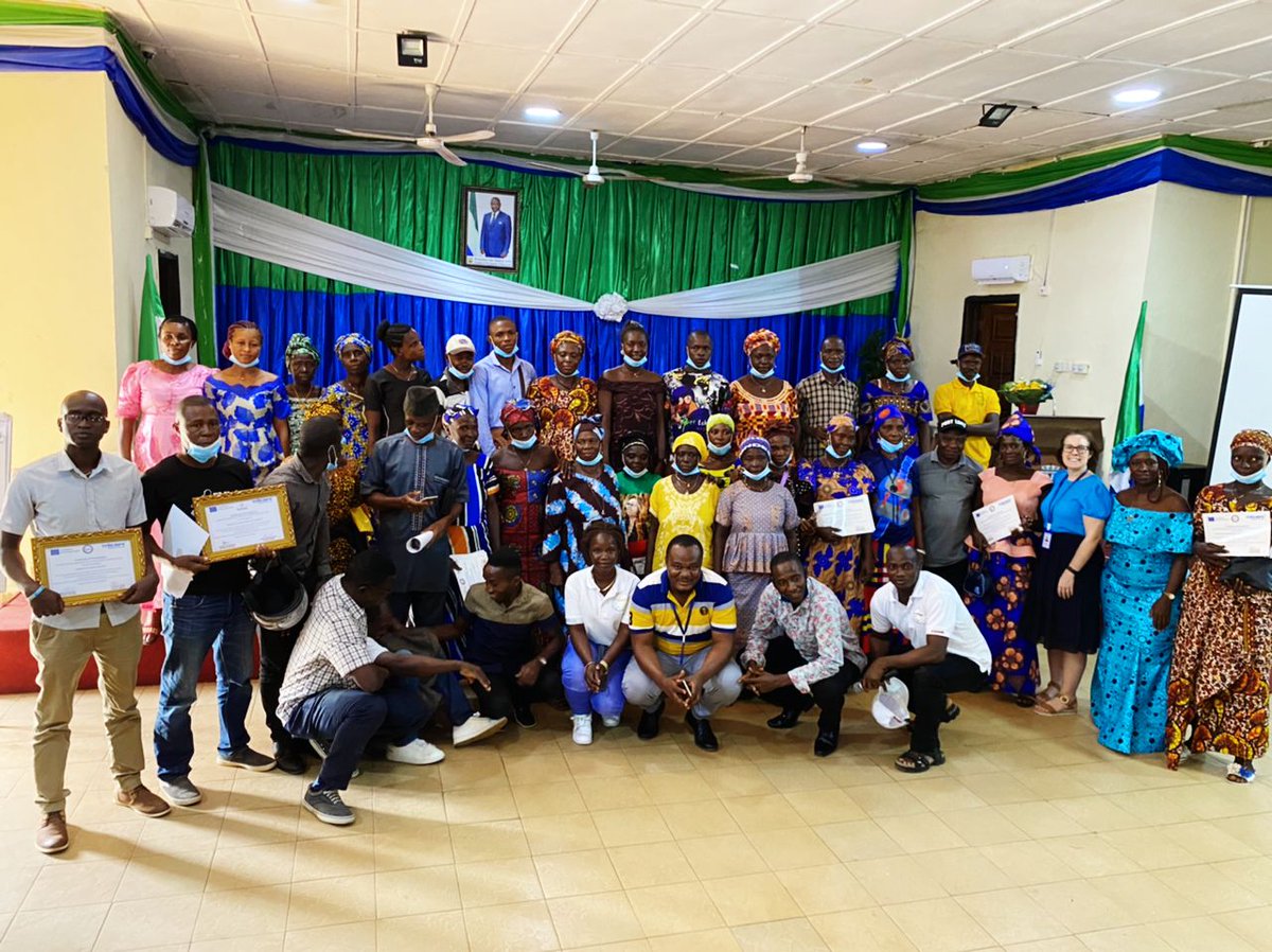 HindoArchie's tweet photo. After a successful district learning event and closeout ceremonies in Port Loko, Kambia and Bombali districts, in Northern Sierra Leone. We are looking forward to the final event in Freetown on the 25th of January 2022. https://t.co/LtbEI8YTh7