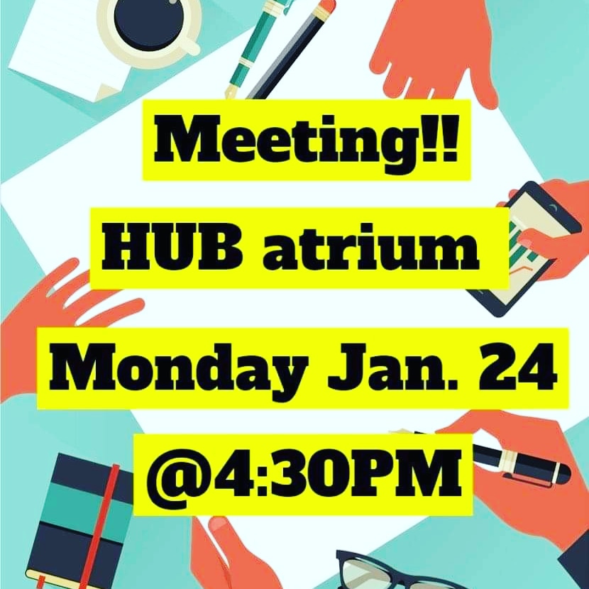 Come discuss what we'll he doing this semester!