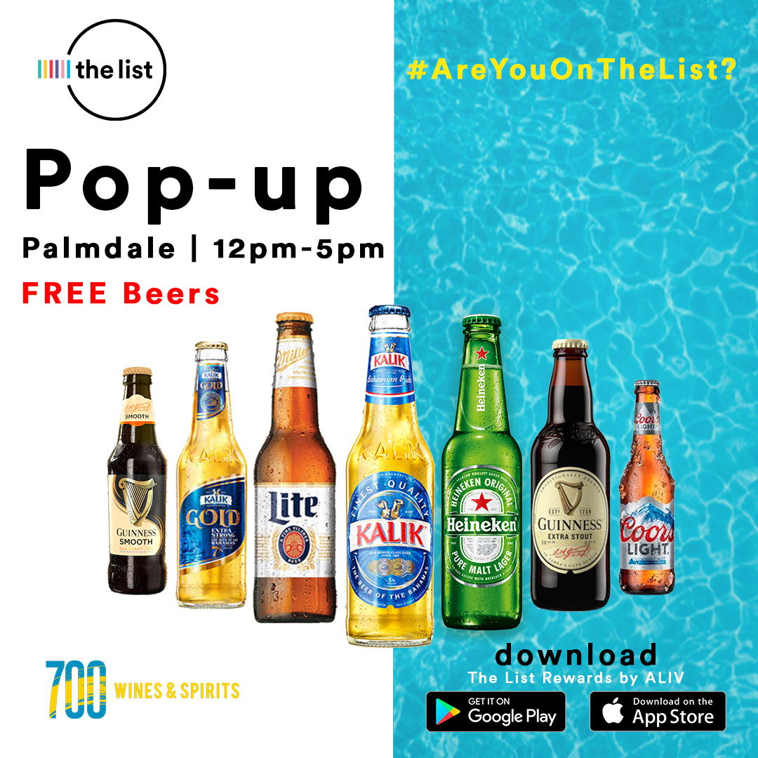 TheListRewards's tweet photo. Join us this Saturday, January 21st for a Pop-Up at 700 Wines with The List. 

Download &amp; Start Redeeming Today.

#thelistrewards #redeem #savings #beers #cheers #kalik #guiness #coors #700winesandspirits #downloadtoday #rewardsapp https://t.co/dXoJAHq78s